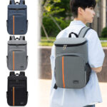 Backpack Large Capacity Insulated Bag, Outdoor Fresh Picnic Portable Backpack
